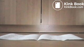 Big shiny poop on the floor