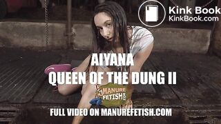 Aiyana Queen of the dung 2 - Girl masturbates in cowshit - third teaser