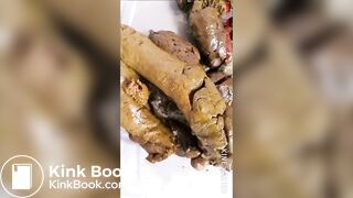 Woman shit closer view