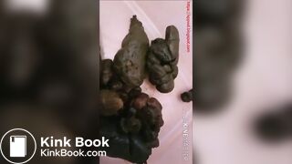 Woman shit closer view