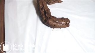 Orgasm with Shit In My Mouth!