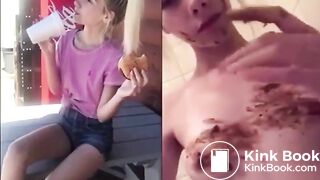 NICE & NASTY NATALIE SHIT SHOWER