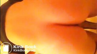 Skinny teen shitting with tanga