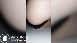 Creamy poop pours out