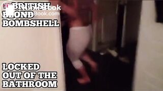 BRITISH BOND BOMBSHELL SHITS IN THE HALL