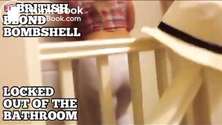 BRITISH BOND BOMBSHELL SHITS IN THE HALL