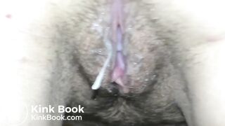 Well greased slit and asshole, two holes easy to penetrate