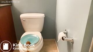 Creamy poo mess
