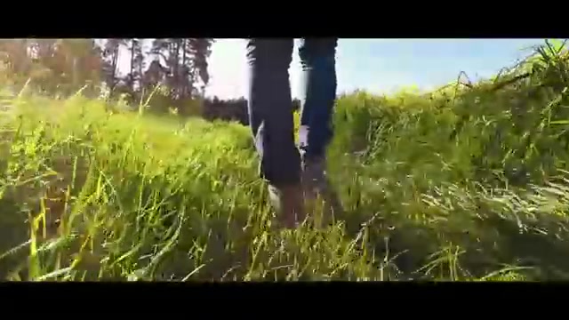 Huge poop in a field