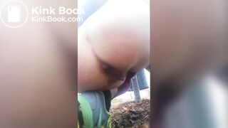 POOPING ON THE RUN! HOT SCAT GIRL! PISS & SHIT COMPILATION