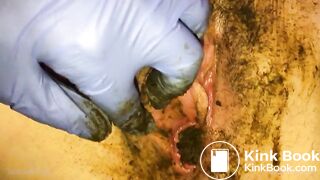 Shit inside her pussy fuck creampie