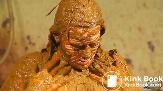 Betty completely covered in cowshit
