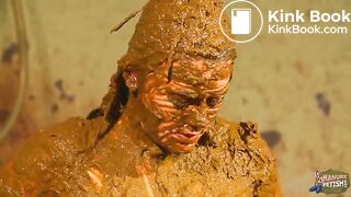 Betty completely covered in cowshit