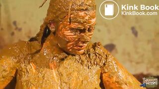 Betty completely covered in cowshit