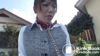 Japanese slave girl gets an enema