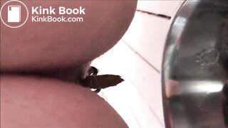 Girl shit and piss