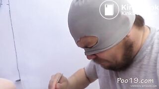 2 Enormous plates of poop for slave