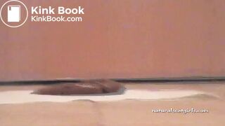 Dropping a long smooth log