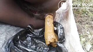 Biggest pile of poop from ebony goddess