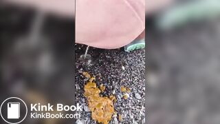 Travelers Outdoor Scat & Shit Compilation! The WORLD is her Toilet! and we are her WITNESS! xxx