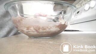 Chocolate Brownie Poop Cake