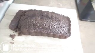Chocolate Brownie Poop Cake