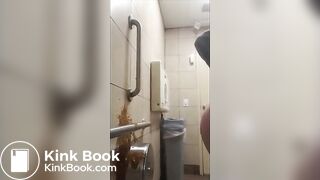 Public bathroom diarrhea explosion