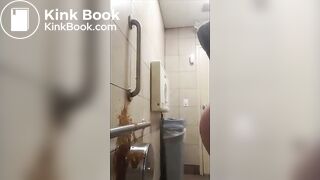 Public bathroom diarrhea explosion