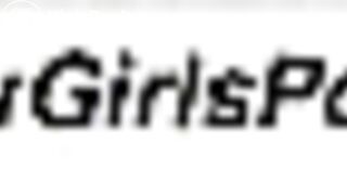 Exotic mixed-race lady poops