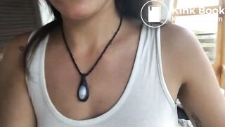 VeganLinda takes a two litre enema, expels and masturbates