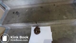 Pooping on apartment staircase