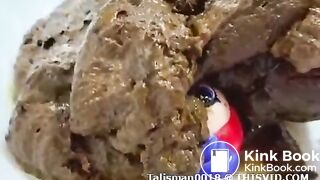 Pushing A HUGE pile thru panties