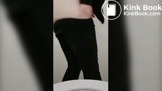 on toilet 1 2
