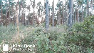 Big poop in the pine woods