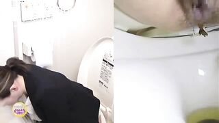 blir störd när hon ska krysta