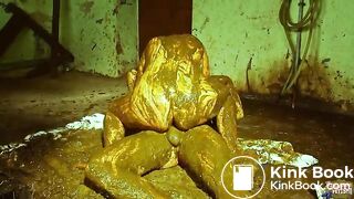 Halloween Sale - Betty and Frankys Cowshit Adventure - scat couple fucking in cow shit on a farm