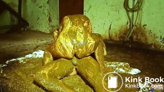 Halloween Sale - Betty and Frankys Cowshit Adventure - scat couple fucking in cow shit on a farm