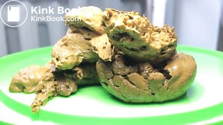 Redhead's huge pile of poop