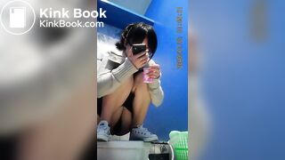 Thai student girl diarrhea spycam