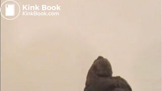 Hot ass babe shitting a big load