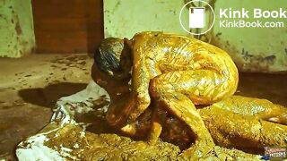 Sex in cowshit - couple fucks on a farm - ManureFetish special