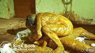 Sex in cowshit - couple fucks on a farm - ManureFetish special