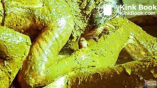 Sex in cowshit - couple fucks on a farm - ManureFetish special