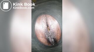 An unusual toilet chair