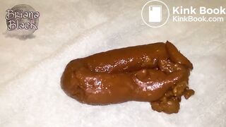 Smooth and shiny poop