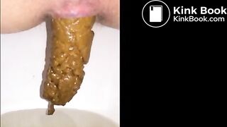Short clip long turd of shit