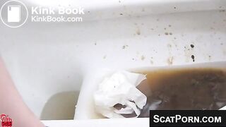 AsianWomenDestroyTheToiletsWithTheirMessyScatOnWebcam