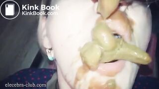 Elecebra - smelly bitter diahrrea and cock juice swallowing