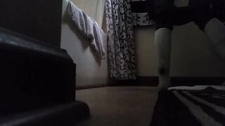 Foxyj  shitting on mom's floor