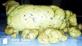 Huge poop and gaping hole